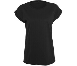 BUILD YOUR BRAND BY138 - Tee-shirt femme organique Noir