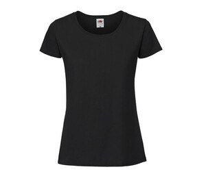 FRUIT OF THE LOOM SC200L - Tee-shirt femme 195 Noir