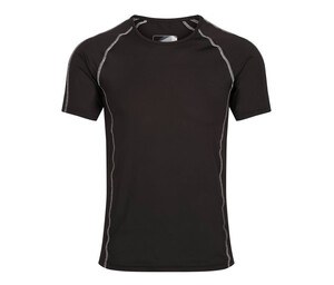 REGATTA RGS227 - Tee-shirt manches courtes stretch Noir