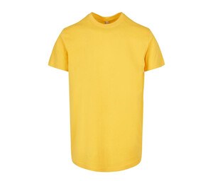 BUILD YOUR BRAND BYB010 - Tee-shirt col rond 140 taxi yellow