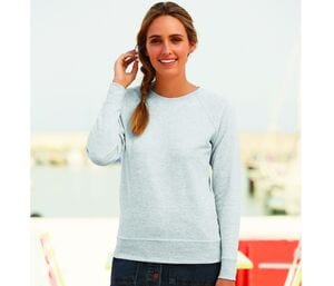 Fruit of the Loom SC361 - Sweat Femme Manches Longues Coton