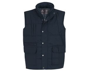 B&C BC355 - Bodywarmer multi-poches polycoton