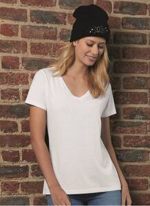 B&C BC045 - Tee-shirt femme col V en coton organique