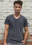 B&C BC057 - Tee-shirt col V homme Tri-blend