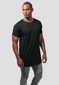 Urban Classics TB1561 - T-shirt long coupe ajustée Turnup