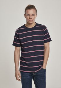 Urban Classics TB2875 - T-shirt fil teing skate rayé