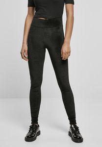 Urban Classics Legging Taille Haute en Velours pour Femme