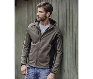 TEE JAYS TJ9514 - Veste Softshell à capuche 3 couches homme