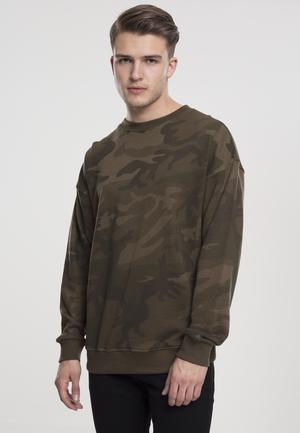 Urban Classics TB1782C - Pullover à col rond camouflage