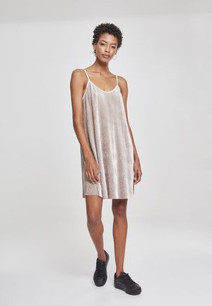 Urban Classics TB2352C - Robe à bretelles pour dames en velours