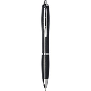 PF Concept 107379 - Stylo bille en paille de blé avec pointe chromée Nash