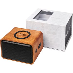 PF Concept 124007 - Enceinte Wooden avec chargeur à induction de 3 W