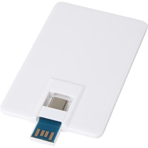 PF Concept 123750 - Clé USB Duo Slim de 64 Go avec ports Type-C et USB-A 3.0