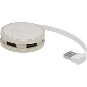 PF Concept 124309 - Concentrateur USB Kenzu en paille de blé