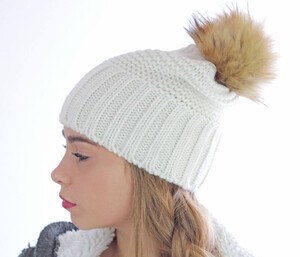 ATLANTIS HEADWEAR AT135 - Bonnet pompon Monte Bianco